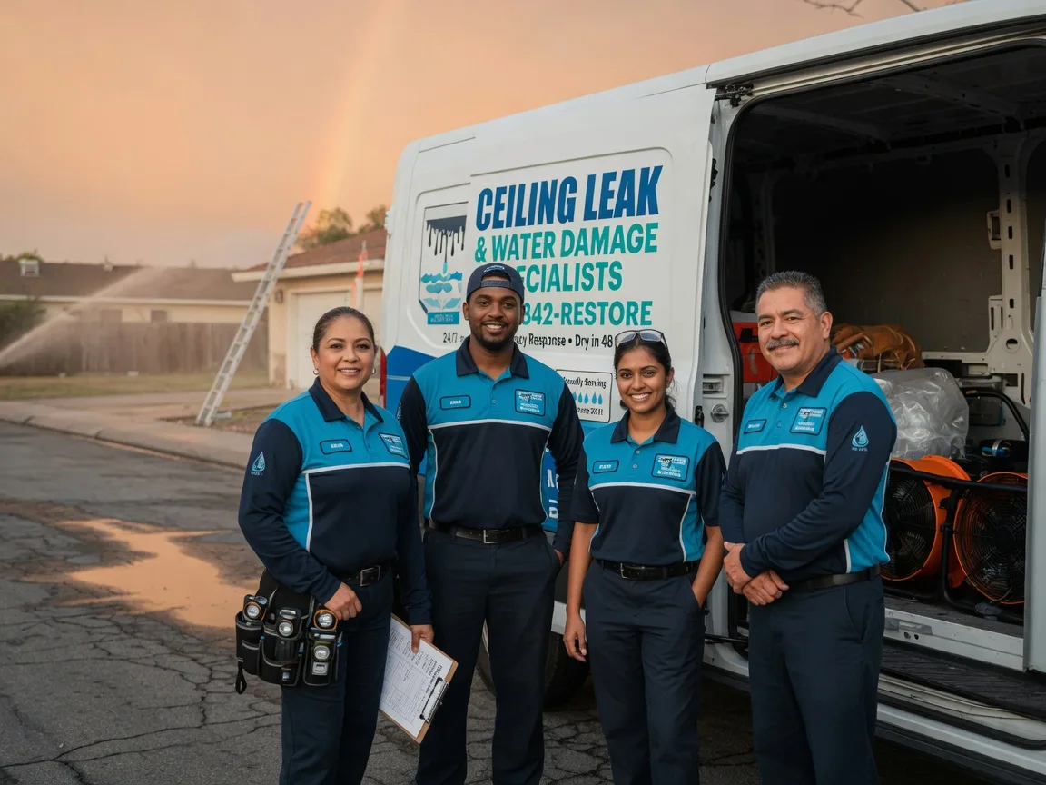 Ceiling Leak Cleanup company in Marcola, OR